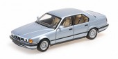 MINICHAMPS 100023008 1:18 BMW 730I (E32) - 1986 - LIGHT BLUE METALLIC - MINICHAMPS