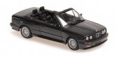 MINICHAMPS 940020334 1:43 BMW M3 CABRIOLET (E30) – 1988 – BLACK METALLIC - MAXICHAMPS