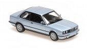 MINICHAMPS 940024004 1:43 BMW 3-SERIES (E30) – 1989 – SILVERBLUE METALLIC - MAXICHAMPS