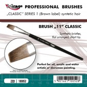 Mirage Hobby 100052 MIRAGE BRUSH FLAT HIGH QUALITY CLASSIC SERIES 1 size 11 