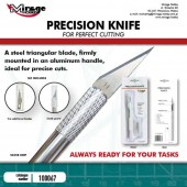Mirage Hobby 100067 MIRAGE Precision Knife + 5 blades (SILVER) 