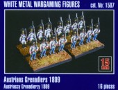 Mirage Hobby 1507 Austriaccy Grenadiers 1809 (16 fig. 1:120