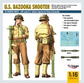 Mirage Hobby 160001 U.S. BAZOOKA SHOOTER 1:16