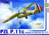 Mirage Hobby 48103 PZL P-11c Romanian Air Force resin and photoetch 1:48
