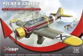Mirage Hobby 481404 PZL.43 A 'CHAYKA' Bulgarian Air Force 1941-1944 1:48