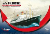 Mirage Hobby 500601 Polish Trans-Atlantic Passenger Ship Pilsudski 1:500