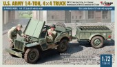 Mirage Hobby 720012 U.S. ARMY 1/4 TON, 4x4 TRUCK 1:72