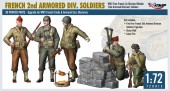 Mirage Hobby 720013 FRENCH 2nd ARMORED DIV. SOLDIERS 1:72