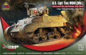 Mirage Hobby 726086 U.S.Light Tank M5A1 (Mid) 2nd Armored Division 1:72