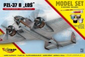 Mirage Hobby 872092 PZL-37 B Los Polish Bomber Aircraft Model Set 1:72