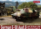 Modelcollect UA35029 German E50 tank with L68 10.5cm gun 1/35