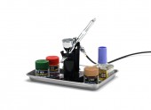 Mr. Hobby PS-231 Mr. Airbrush Stand with metal tray
