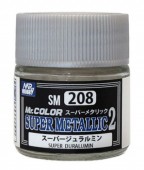 Mr. Hobby SM-208 Mr. Color Super Metallic Colors II (10 ml) Duralumin