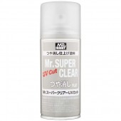 Mr. Hobby B523 Mr. Super Clear UV Cut Flat Spray (170 ml)