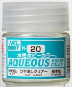  Aqueous  H020 Flat Clear