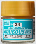Aqueous  H034 Gloss Cream Yellow 