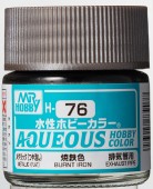 Aqueous  H076 Metallic Burnt Iron 