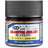 Mr. Metal Color MC214 - Dark Iron  (10ml)
