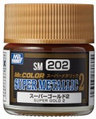 Mr. Color Super SM202 Metallic 2 - Super Gold 2 (10ml)