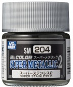 Mr. Color Super Metallic 2 SM204  - Super Stainless 2