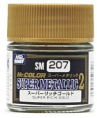 Mr. Color Super Metallic Colors 2 SM-207 Super Rich Gold