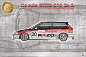 NUNU-BEEMAX BX24032 Honda Civic EF3 Gr.A 1989 1:24
