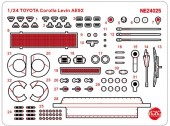 NUNU-BEEMAX NE24025 TOYOTA Corolla Levin AE92, Grade UP Parts 1:24