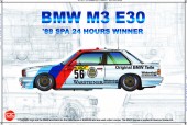 NUNU-BEEMAX PN24017 BMW M3 E30 '88 Spa 24 Hours Winner 1:24