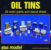 Plus model 106 Oil tins 1:35