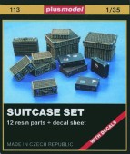 Plus model 113 Suitcase set 1:35