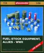 Plus model 114 Fuel-stock equipment  Allies WWII 1:35