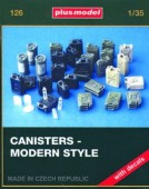 Plus model 126 Canisters-Modern style 1:35