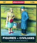 Plus model 157 Figures - Civilians 1:35