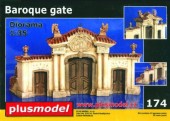 Plus model 174 Baroque gate 1:35