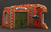 Plus model 196 Factory gate-door 1:35