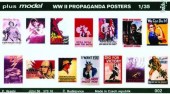 Plus model 002 Propaganda Poster WWII 1:35