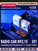 Plus model 251 Radio Car Kfz. 15 1:35