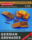 Plus model 270 German grenades I 1:35