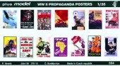 Plus model 4 Propaganda Poster WWII 1:35