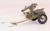 Plus model 400 U.S. handcart M3A1 with Browning 0,3  1:35