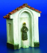 Plus model 4024 Chapel with a statue 1:48