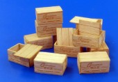 Plus model 481 U.S.Wooden crates for condensed milk 1:35