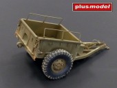 Plus model 492 US ammunition trailer M10 1:35