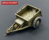 Plus model 492 US ammunition trailer M10 1:35