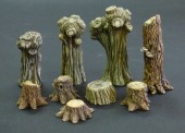 Plus model 506 Willows and stumps 1:35