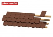 Plus model 554 Roof tiles smooth 140pcs 1:35