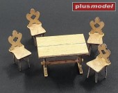 Plus model 592 Country furniture 1:35
