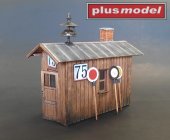 Plus model 593 Railway guard house 1:35