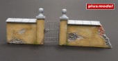 Plus model 626 Garden wall 1:35