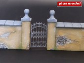 Plus model 626 Garden wall 1:35